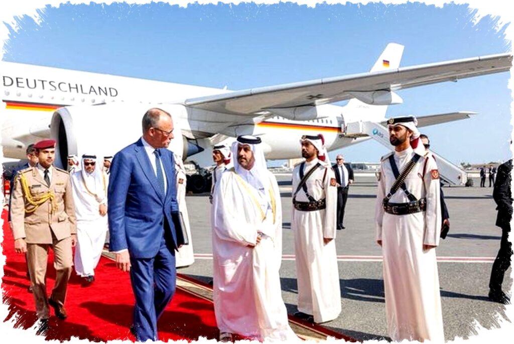 Merz Janji Kerja Sama Senjata dan Tingkatkan Impor Energi Qatar untuk Diversifikasi Jerman