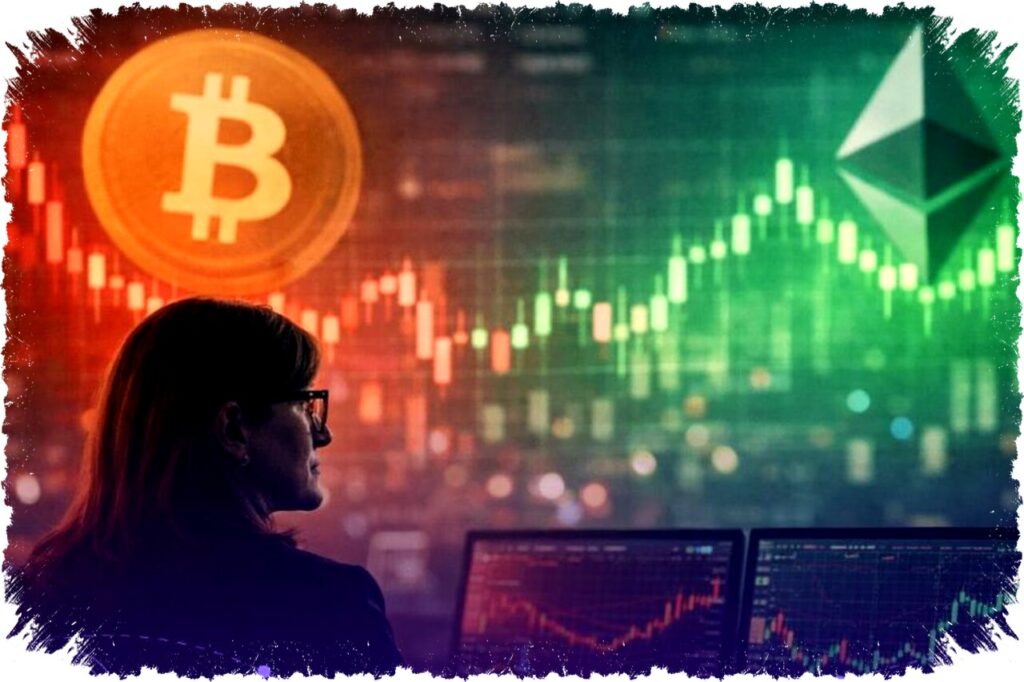 Cathie Wood Ark Invest Tambah Investasi Crypto di Dip, Borong Bitmine & Circle Miliaran Rupiah