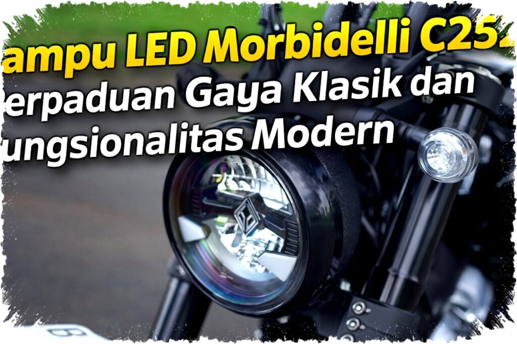 Lampu LED Morbidelli C252V: Kombinasi Gaya Klasik dengan Teknologi Modern untuk Keselamatan Optimal