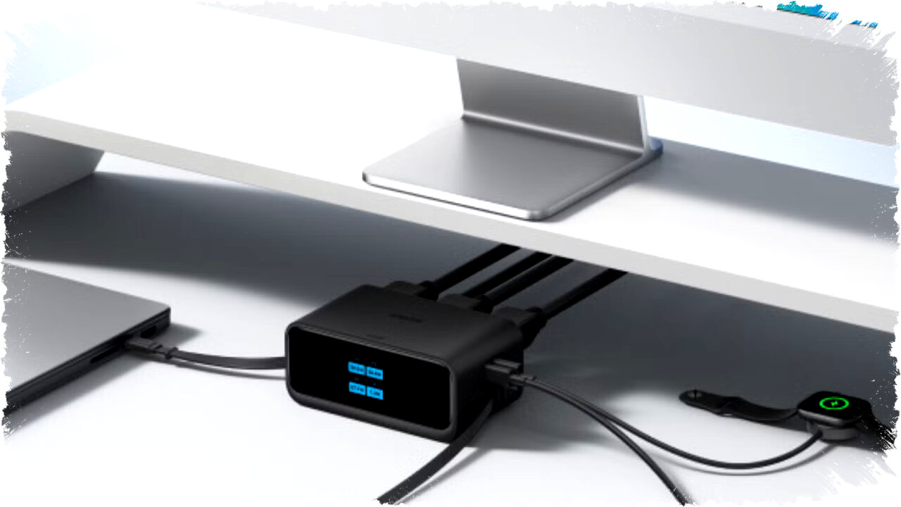 Anker Nano Charging Station: Stasiun Isi Daya Serba Bisa dengan 7 Port dan Layar Informasi Menarik
