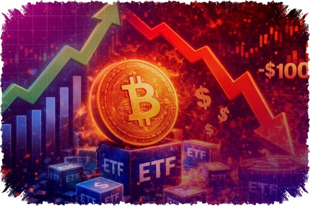 Bitcoin ETFs Turun di Bawah $100 Miliar Pertama Kali Sejak April 2026, Apakah Harga Bitcoin Akan Berbalik?