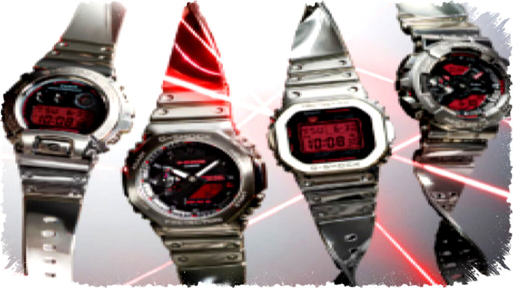 Casio Rilis 4 Model G-Shock Bezel Metal Merah, Kombinasi Tangguh & Tampilan Premium 2026