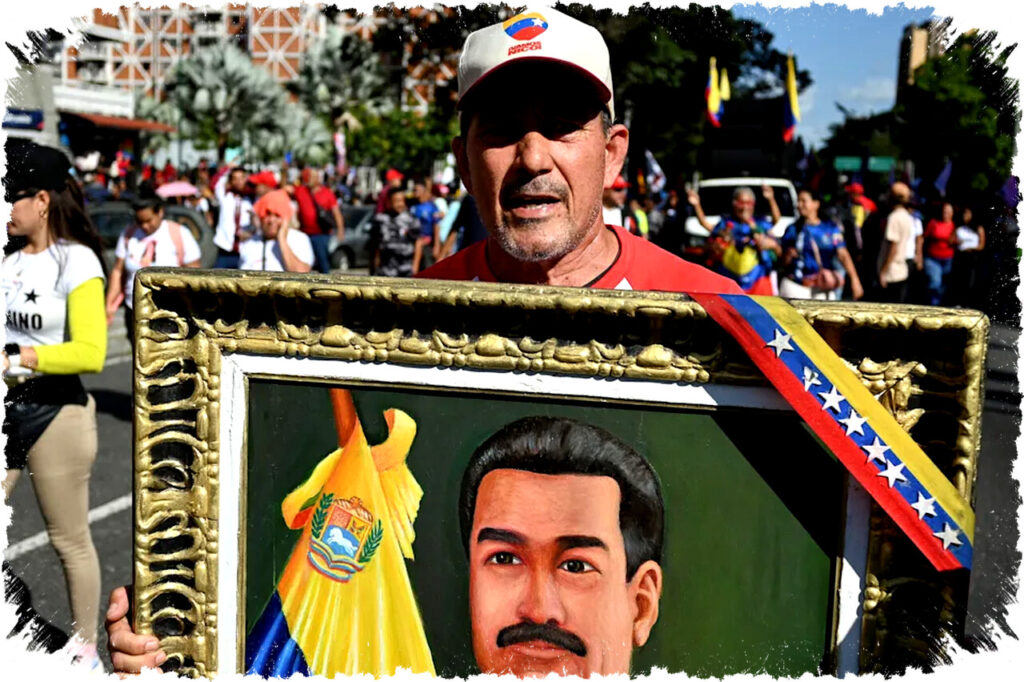 Ribuan Warga Venezuela Demo di Caracas Tuntut AS Bebaskan Presiden Maduro dan Istri dalam 1 Bulan Penahanan