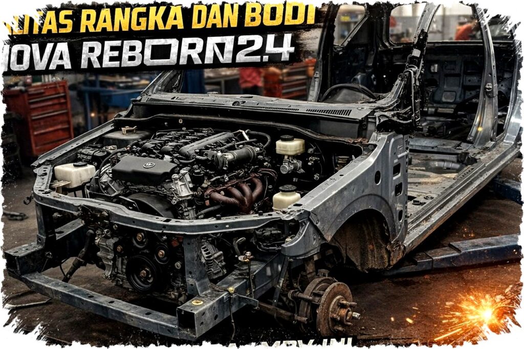 Kualitas Rangka & Bodi Innova Reborn 2.4: Kokoh, Tangguh, & Nyaman untuk Medan Berat di Indonesia