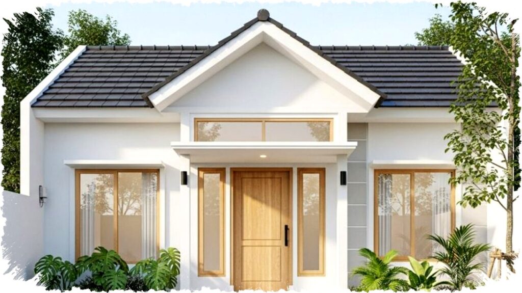 5 Inspirasi Desain Fasad Rumah Scandinavian 1 Lantai yang Aesthetic & Cocok untuk Tropis