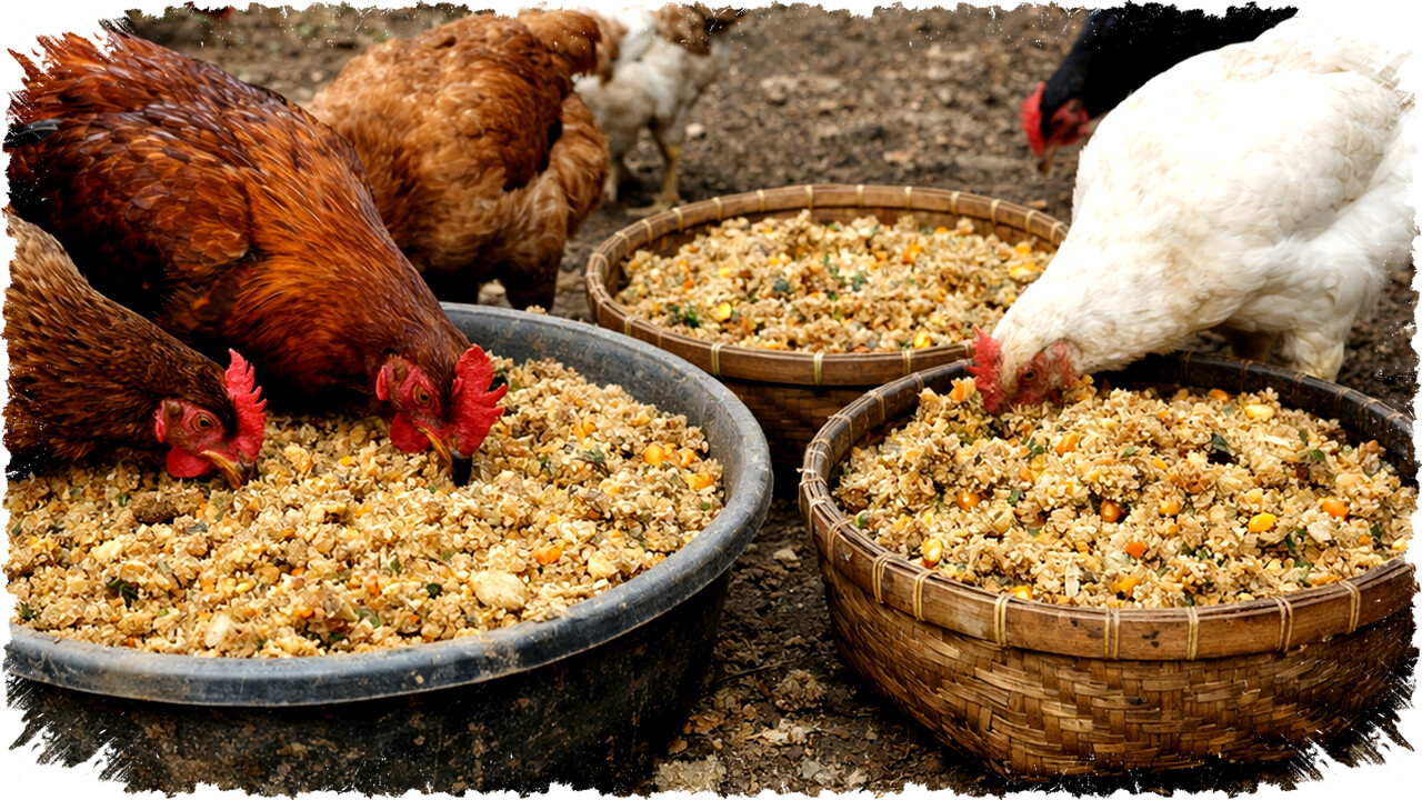 Pola Pakan Ayam Kampung yang Efektif agar Cepat Gemuk dan Daging Lebih Gurih