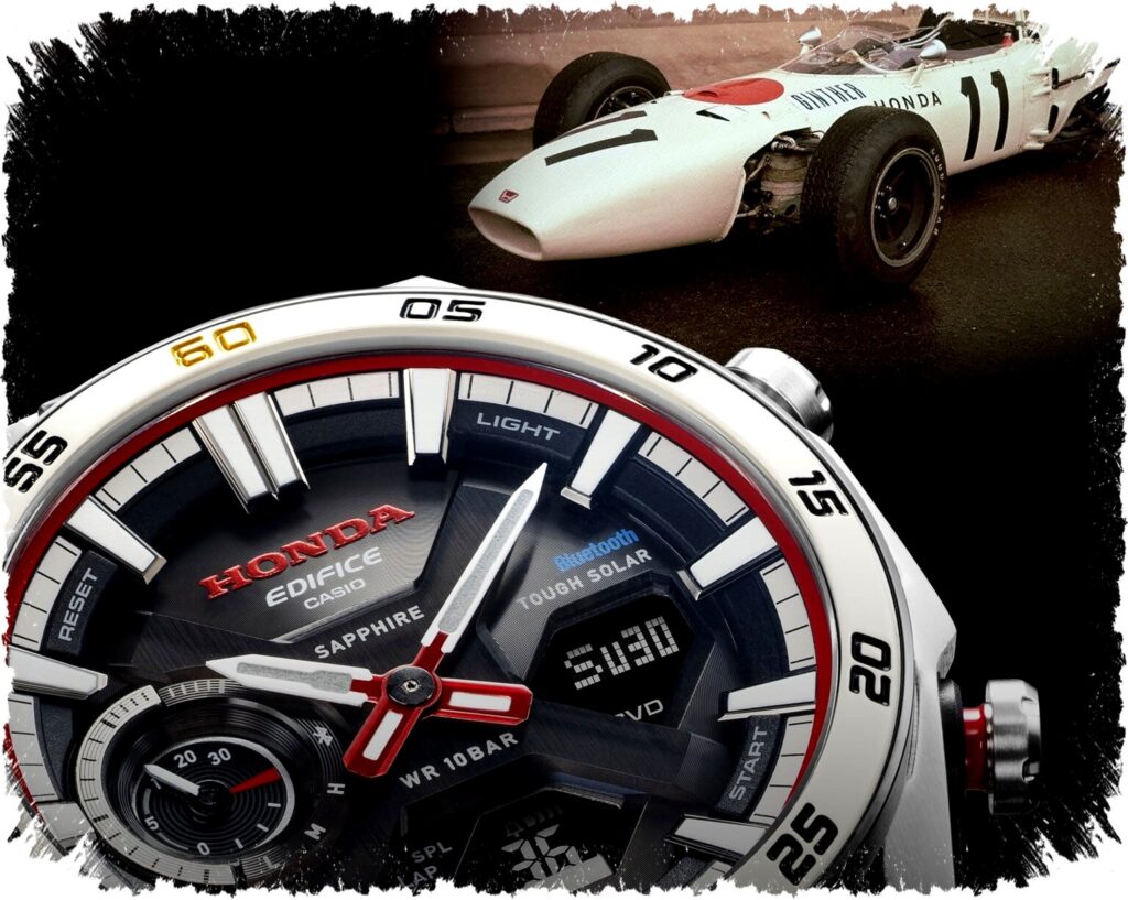 Casio Luncurkan Edifice ECB-2300HR-1A Edisi Khusus Honda F1 Rayakan 60 Tahun Kemenangan F1