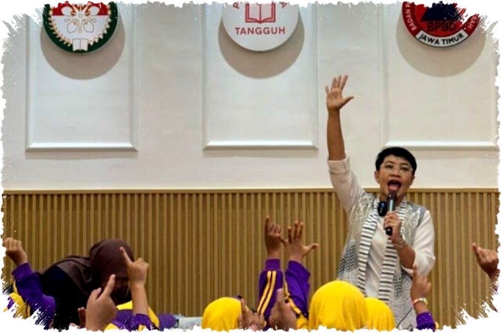 Disperpusip Jatim Latih Staf BPBD Dongeng & Read Aloud Perkuat Literasi Kebencanaan Anak