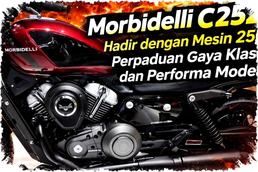 Morbidelli C252V Mesin 250cc: Gaya Klasik, Teknologi Modern, dan Performa Ideal Harian