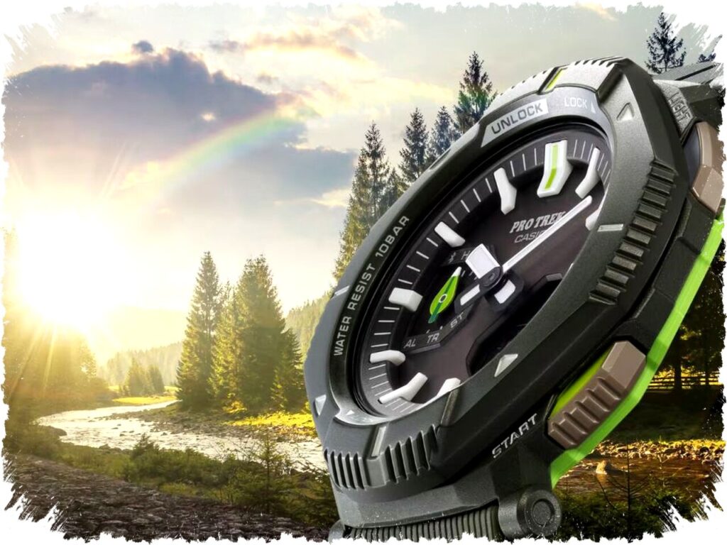 Casio Pro Trek Rilis Jam Tangan Kolaborasi Bluetooth dengan Indikator Daun Mini & Fitur Lengkap