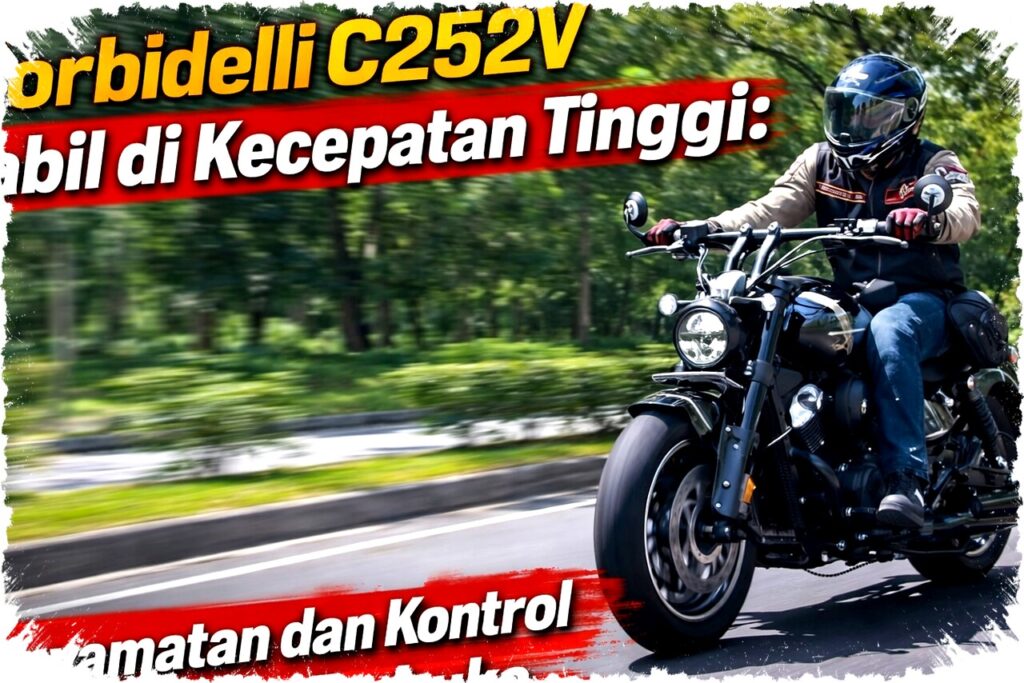 Morbidelli C252V Tunjukkan Stabilitas dan Kenyamanan Maksimal di Kecepatan Tinggi Jalan Terbuka