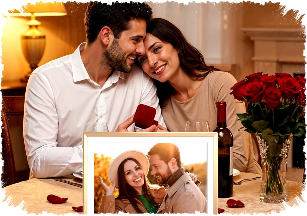 Arzopa D14: Bingkisan Valentine Ideal dengan Bingkai Foto Digital 14 Inci untuk Pasangan & Keluarga