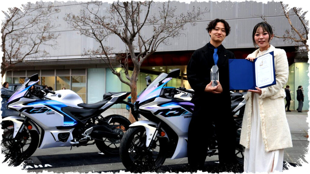 Yamaha YZF-R3/R25 Buatan Indonesia Raih Penghargaan Desain Warna Bergengsi di Jepang 2026
