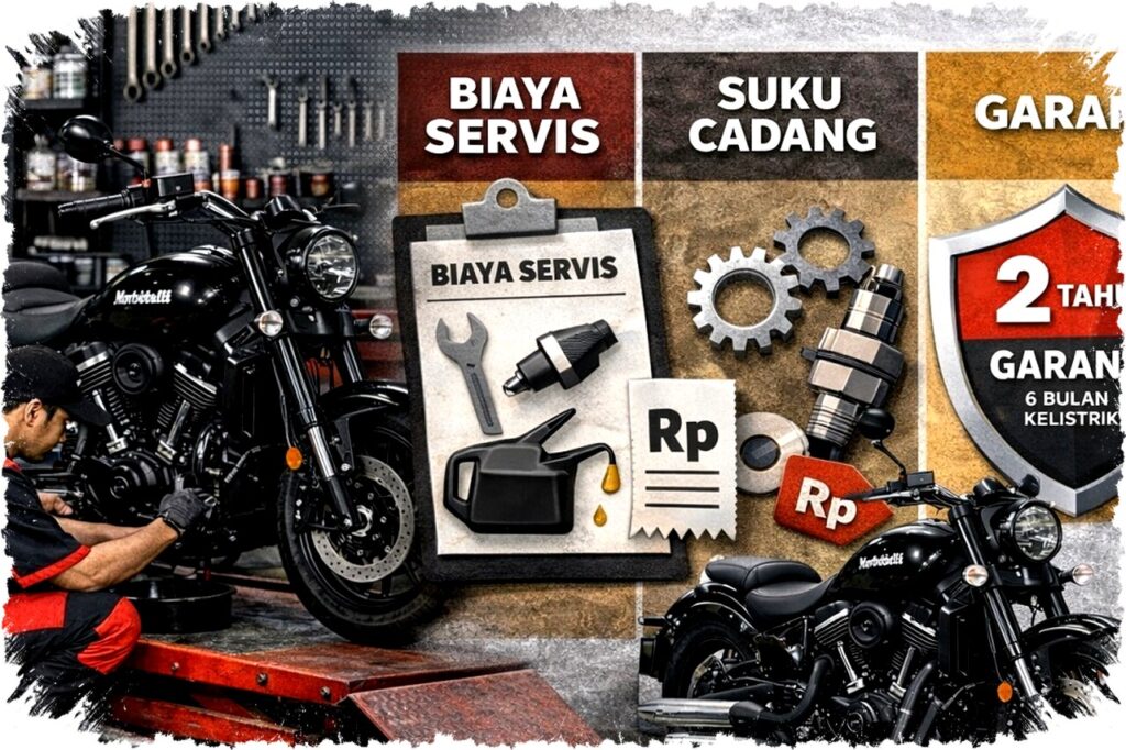 Biaya Perawatan Morbidelli C252V: Cruiser 250cc Premium dengan Servis Gratis & Garansi Lengkap
