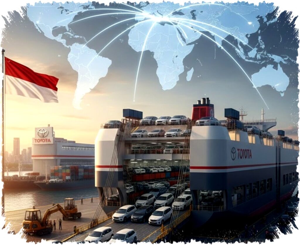 Tembus 3 Juta Unit, Ini Daftar Negara Tujuan Ekspor Mobil Toyota Rakitan Indonesia 2026