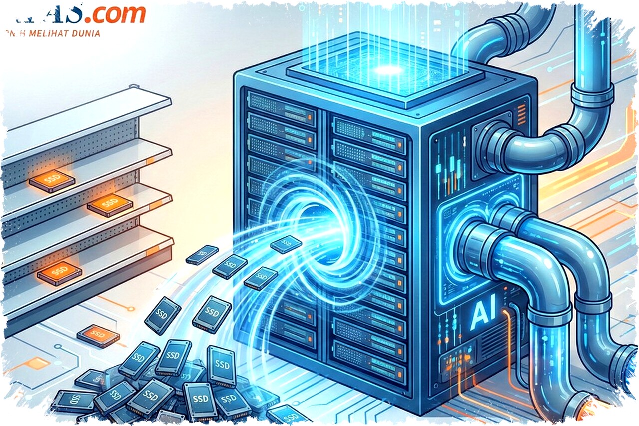 Permintaan AI Tinggi, Kioxia Umumkan Pasokan Chip NAND Flash Habis, Harga SSD 1 TB Diprediksi Naik Tajam
