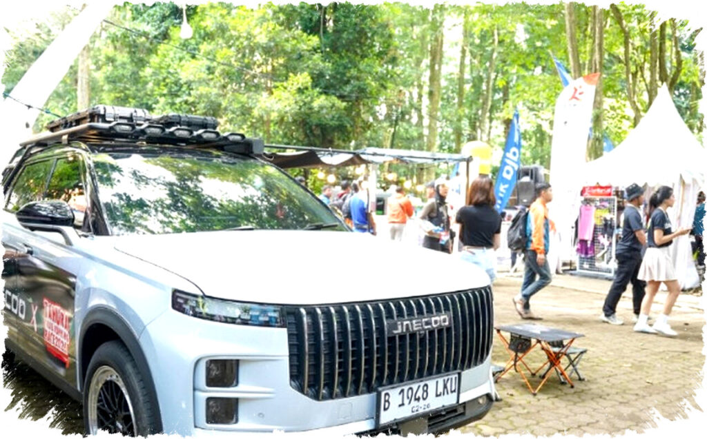 JAECOO Ikuti Tahura Trail Run 2026 dengan Pajang SUV Hybrid J7 SHS-P Discover Edition di Bandung