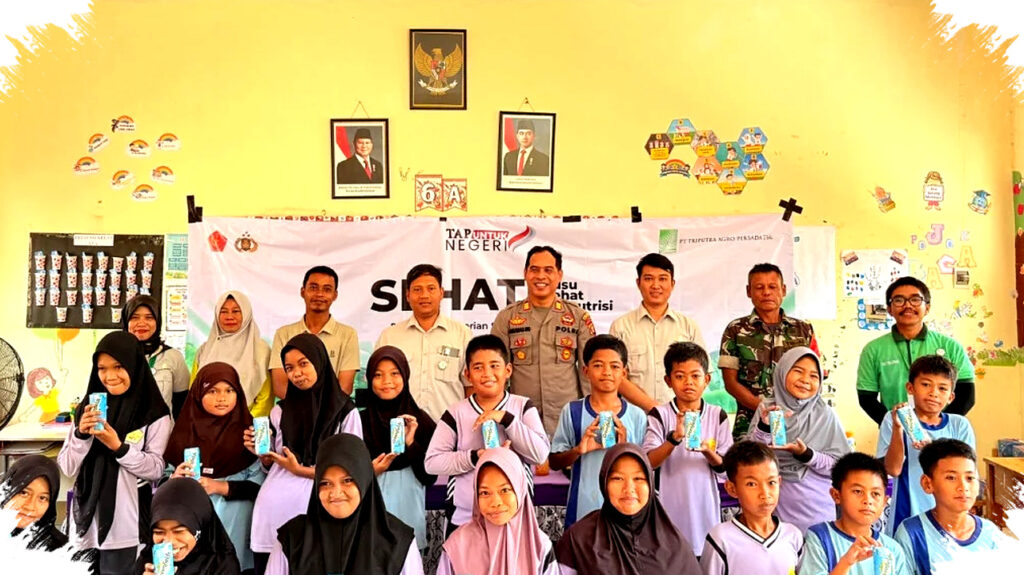 Sehati Mengalir di Sekolah, Triputra Agro Persada Dorong Gizi dan Semangat Belajar Anak Bangsa