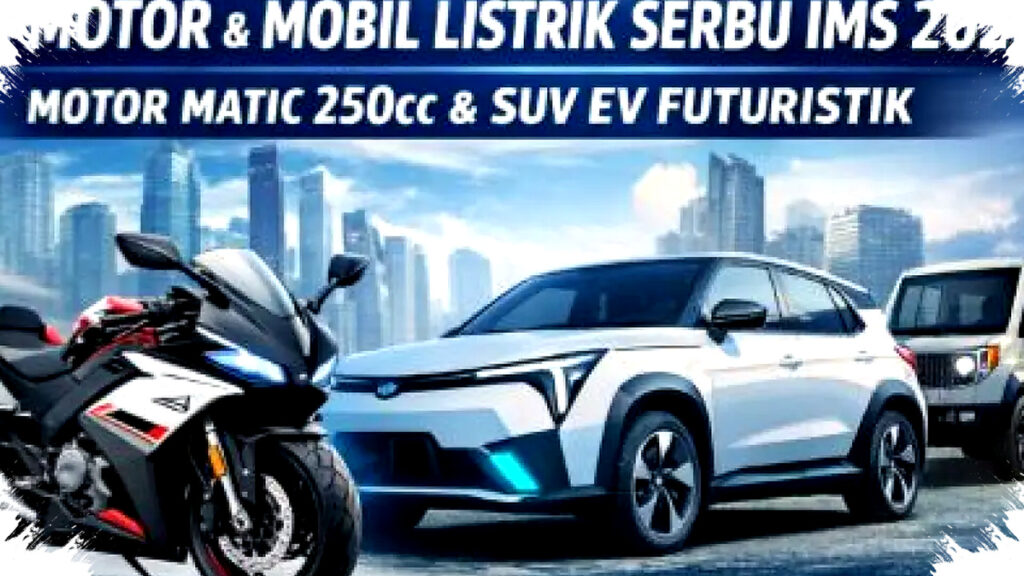 QJ Motor Guncang IMS 2026, Matic 250cc Langka dan SUV Listrik Futuristik Serbu Panggung