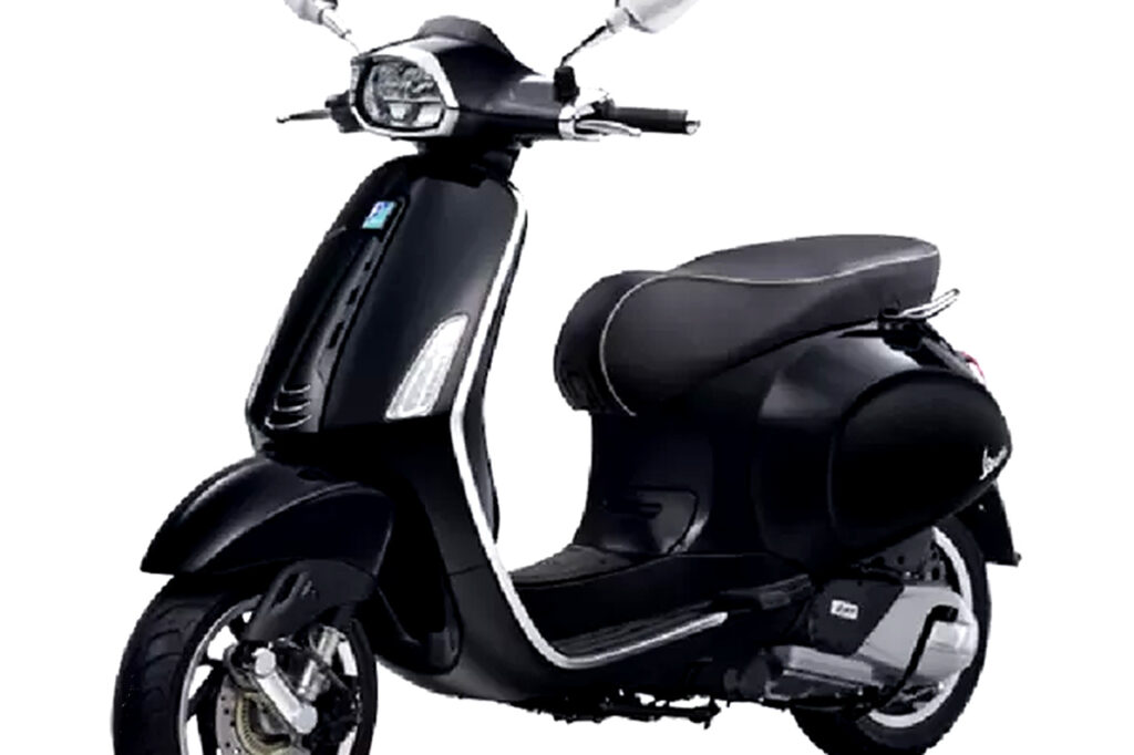 Vespa Sprint S 180 Black Convinto, Wajah Gelapnya Menyimpan Keyless Paling Canggih