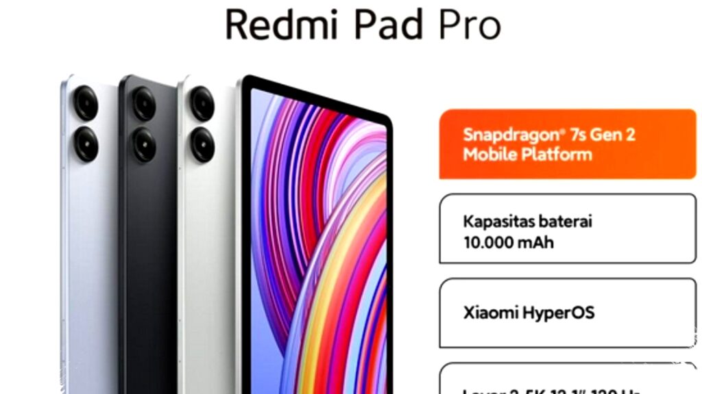 Redmi Pad Pro Terasa Sulit Diabaikan, Snapdragon 7s Gen 2 dan Baterai 10000mAh Menggoda 2026