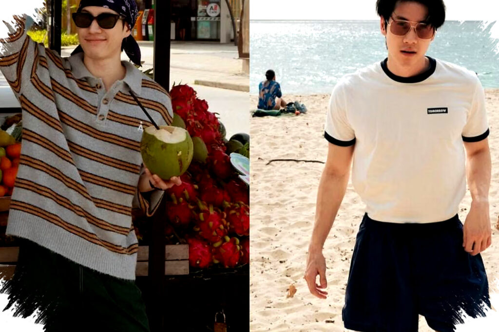 7 Ide OOTD Musim Panas Ala Bright Rapheephong, Simple Tapi Tetap Stylish Dan Fresh