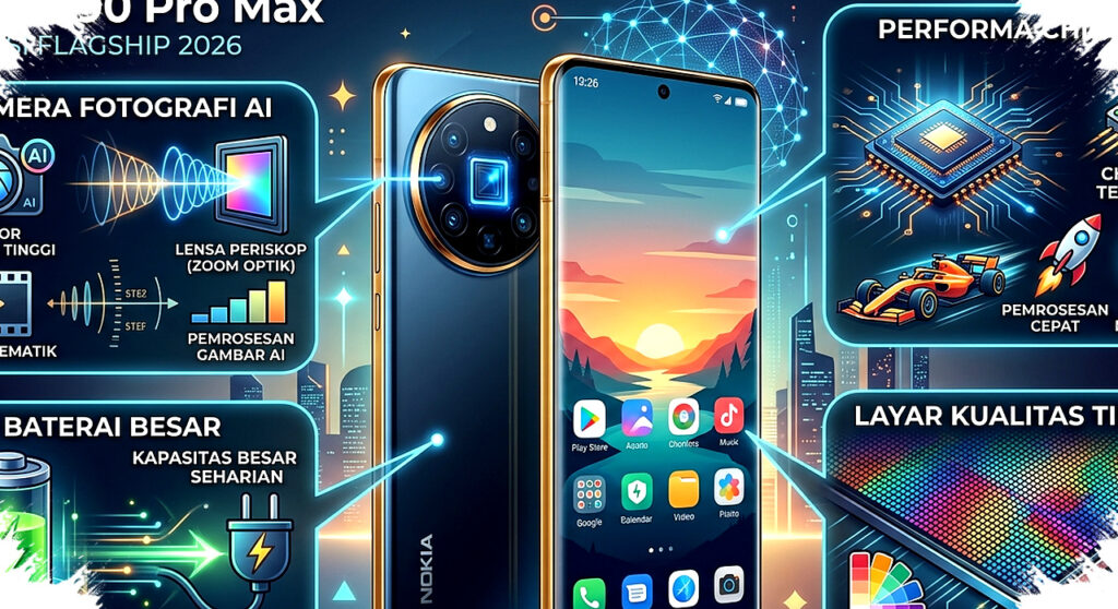Nokia X90 Pro Max 2026 Mengincar Tahta Global, Harga Kompetitif Jadi Senjata Utama