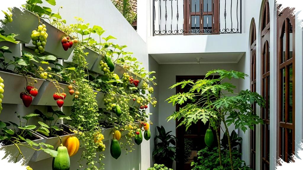 7 Model Kebun Buah Gantung Di Tembok Sempit, Solusi Hijau Yang Ternyata Mudah Dan Cepat Panen