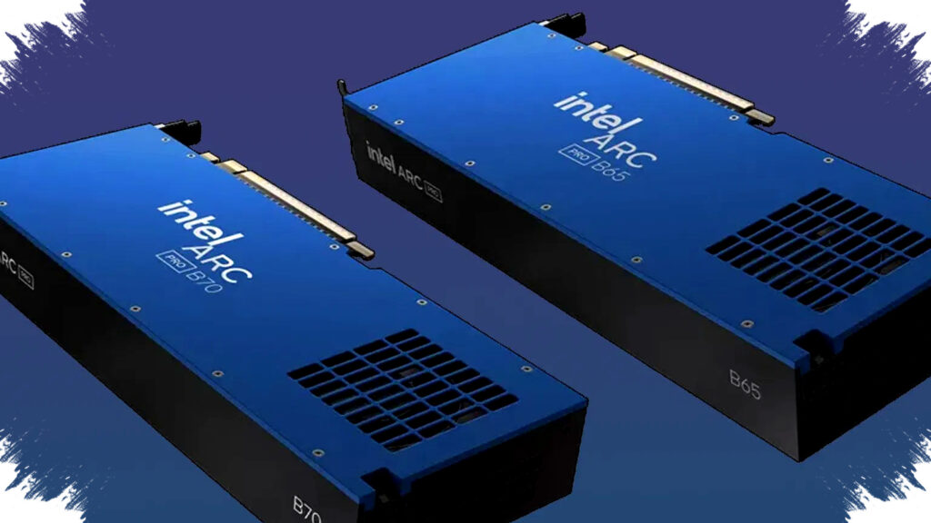 Intel Arc Pro B70 dan B65 Datang Mengguncang, VRAM 32GB Kini Tak Lagi Mewah