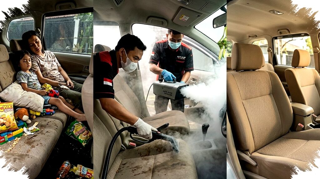 Usai Mudik Kabin Mobil Bau Dan Penuh Bakteri, Siapkan Biaya Fogging Dan Deep Cleaning Ini