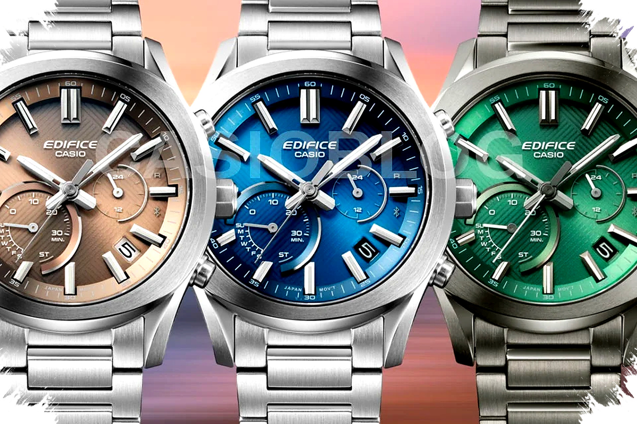 Bocoran Casio EDIFICE EQB-1300 Muncul, Warna Cokelat Baru dan Bodi Lebih Ringkas Menggoda