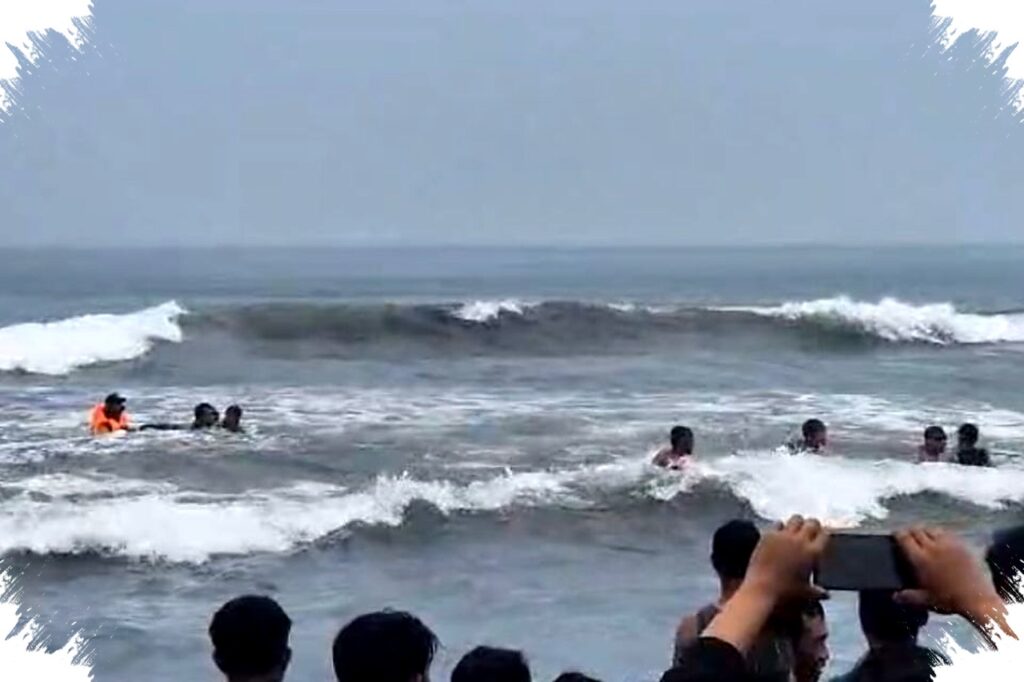 Ombak Selatan Jember Menelan Dua Wisatawan, Satu Tewas Satu Hilang di Papuma