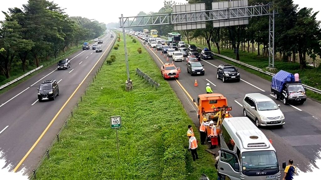 One Way Arus Balik Diperluas Hingga Km 70 Cikampek Utama, 22 Gardu Disiapkan