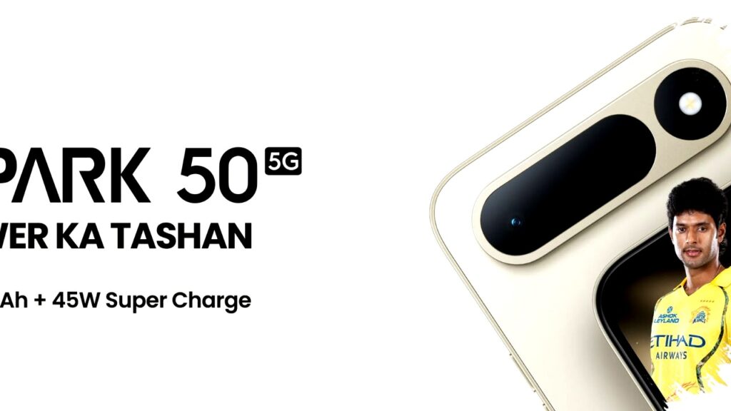Tecno Spark 50 5G Datang Agresif, Baterai 6500mAh dan Dimensity 6400 Sulit Diabaikan