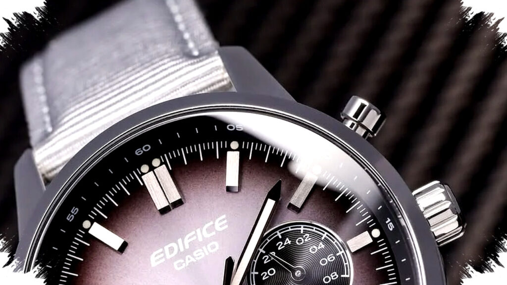 Casio Edifice EFR-575 Mendarat dengan Dial Gradasi, Varian Ungu Ini Sulit Diabaikan