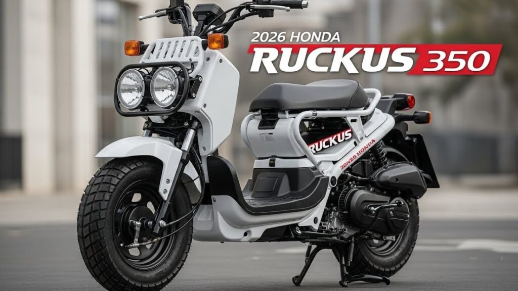 Honda Ruckus 2026, Skutik 49cc Berwajah Kustom dengan Harga Setara Motor Sport