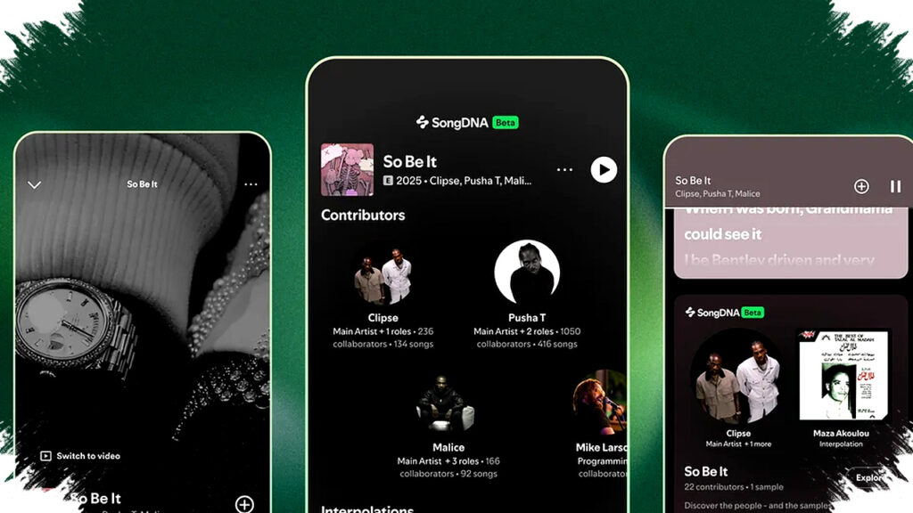 SongDNA Spotify Membongkar Lagu, Cara Baru Menemukan Jejak Kreatif di Balik Musik