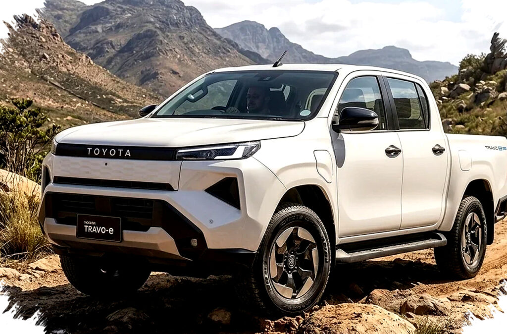 Toyota Hilux Travo-e Resmi Meluncur, Pickup Listrik 4WD Dual Motor Siap Tantang Medan Berat