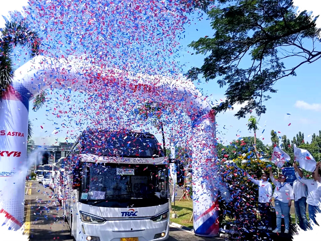 Astra Otoparts Lepas 1.000 Pemudik, 22 Bus Menuju Jawa Tengah Hingga Jawa Timur