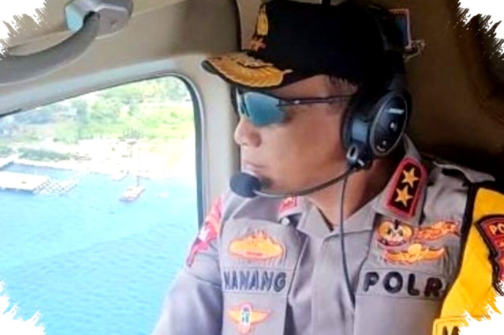 Kapolda Jatim Terbang Awasi Arus Balik, Jalur Ngawi-Banyuwangi Dipastikan Aman