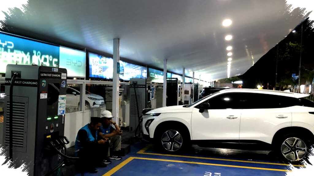 SPKLU Rest Area KM 229B Punya 14 Charger, Titik Kunci Arus Mudik Tol Trans Jawa