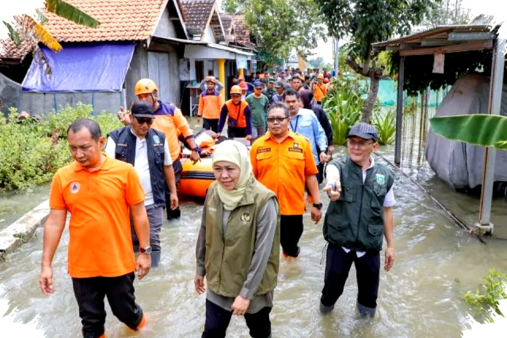 1.148 KK Terdampak Banjir Pasuruan, Khofifah Turun Langsung Menata Penanganan