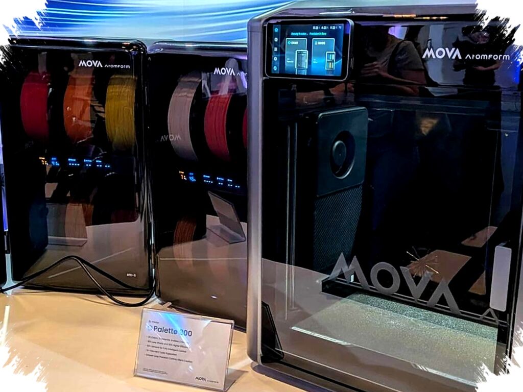 3D Printer Revolusioner Mova Menghapus Sampah Plastik, Otomatis Ganti Nozzle Hingga 36 Warna