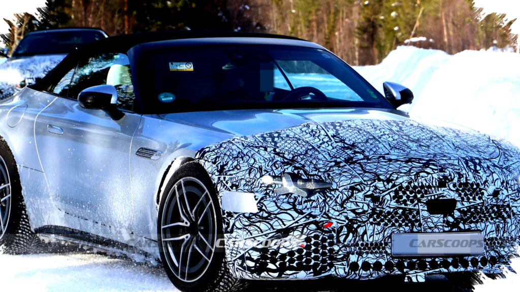 Mercedes SL Facelift Bukan Sekadar Lampu, Mesin V8 Baru Siap Ubah Segalanya!