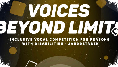 Voices Beyond Limits Menguak Bakat Disabilitas, Inget Gue Creative Indonesia Buka Panggung Tanpa Batas