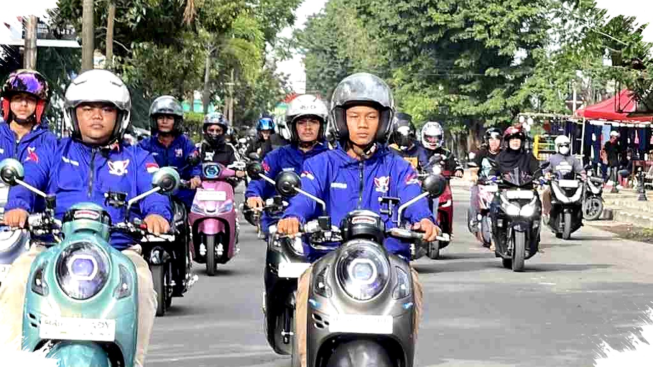 Honda Bikers Soleh Tebar Kebaikan di Ramadan, Solidaritas dan Kepedulian Menggetarkan Palembang