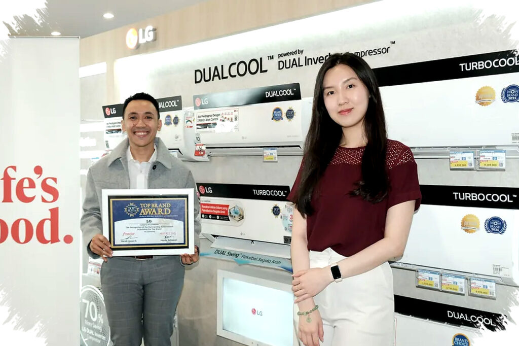 Konsisten Berinovasi Gandeng Teknologi Terdepan, AC LG Raih Top Brand Award 2026 Lagi