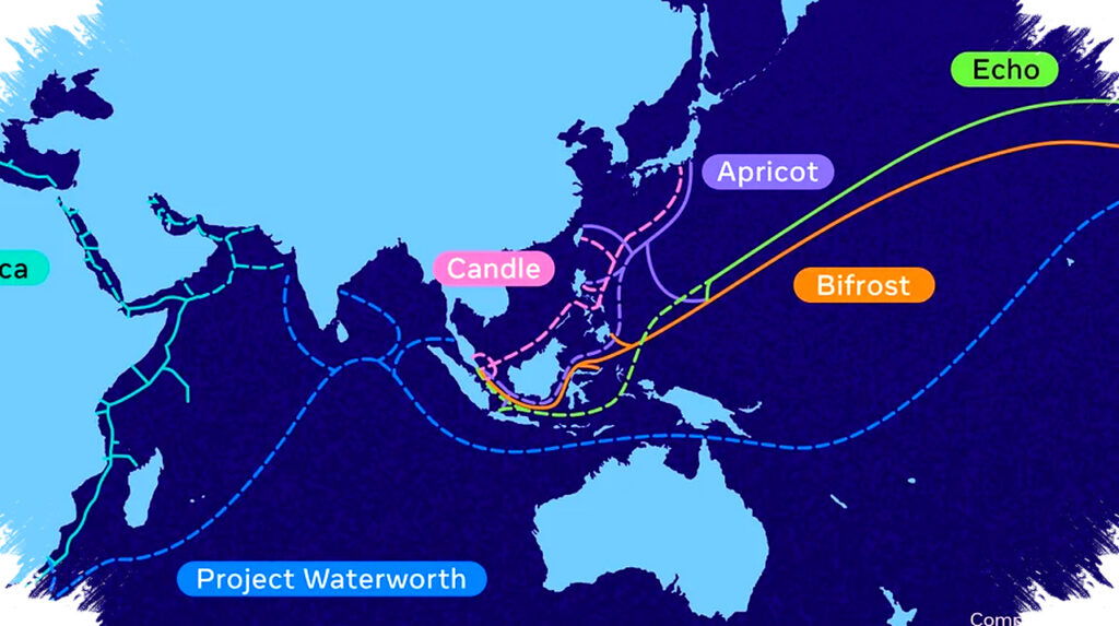 Konflik Teluk Persia Memutus Laju 2Africa, Proyek Kabel Bawah Laut Meta Terhenti
