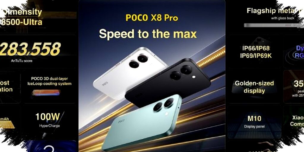 POCO X8 Pro Resmi Global, Bodi Tangguh IP69K dan Harga Early Bird Jadi Kunci
