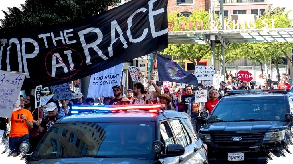 Ratusan Demonstran Kepung Kantor OpenAI dan Anthropic, Desak Perlombaan AI Dihentikan Kini